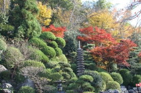 霊苑入口の風景です